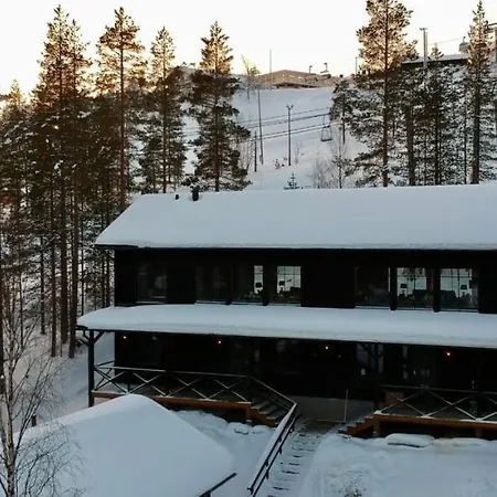 Porthos Ski-In Lodge With Private Hot Tub And Sauna In Lapland Pyhatunturi Exterior photo