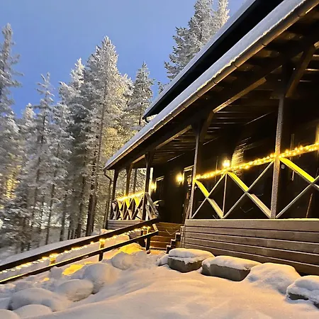Porthos Ski-In Lodge With Private Hot Tub And Sauna In Lapland Pyhatunturi Exterior photo