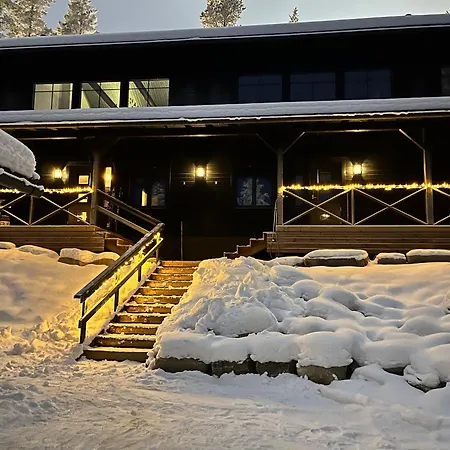 Porthos Ski-In Lodge With Private Hot Tub And Sauna In Lapland Pyhatunturi Exterior photo