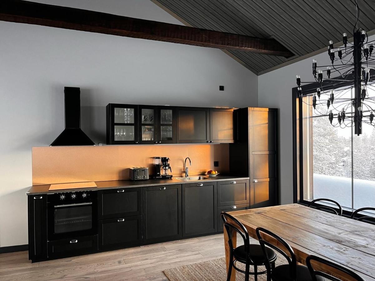 Porthos Ski-in With Private Hot Tub And Sauna In Lapland Chalet Pyhatunturi